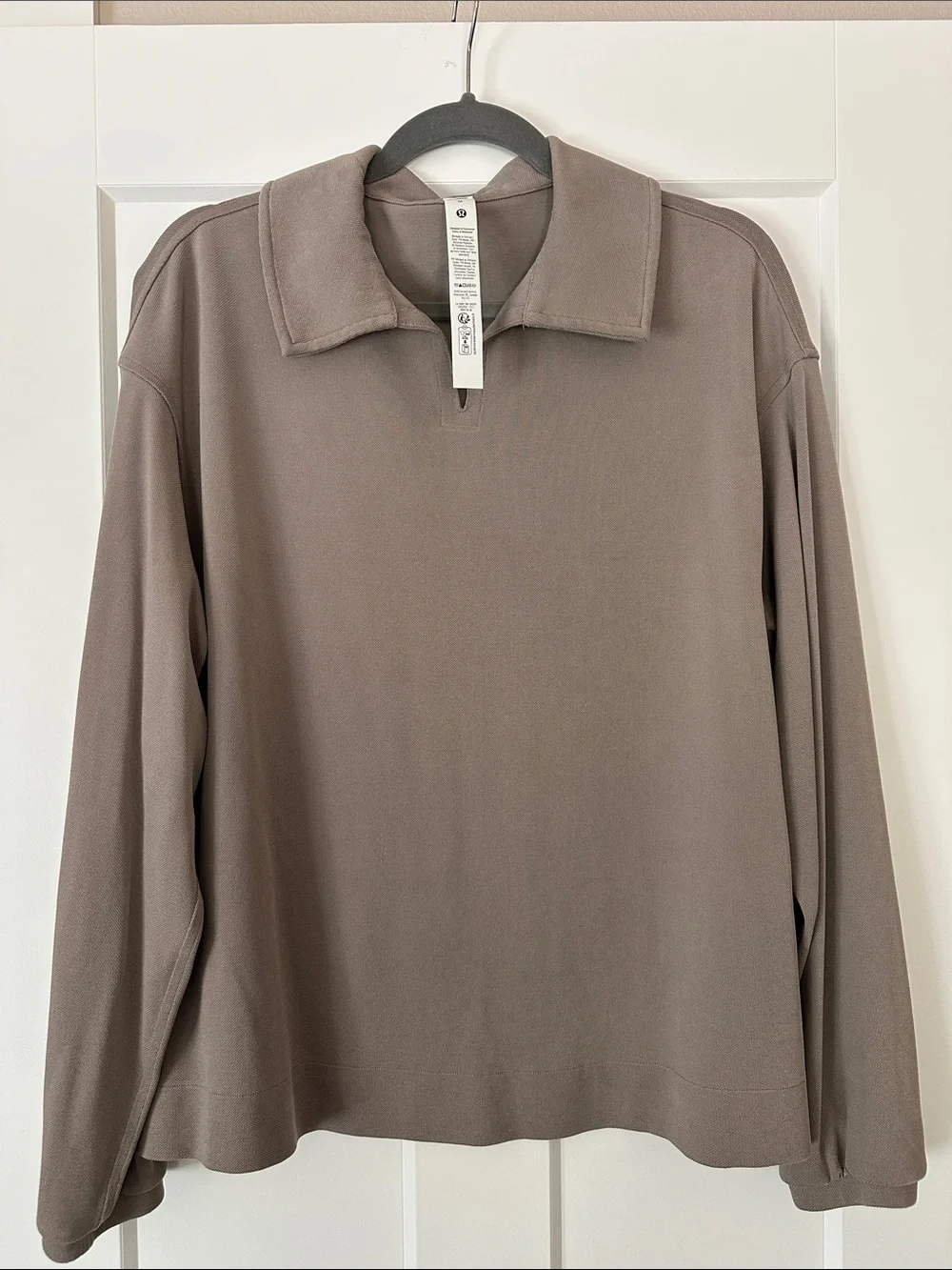Lululemon Softstreme Pique Collared Top